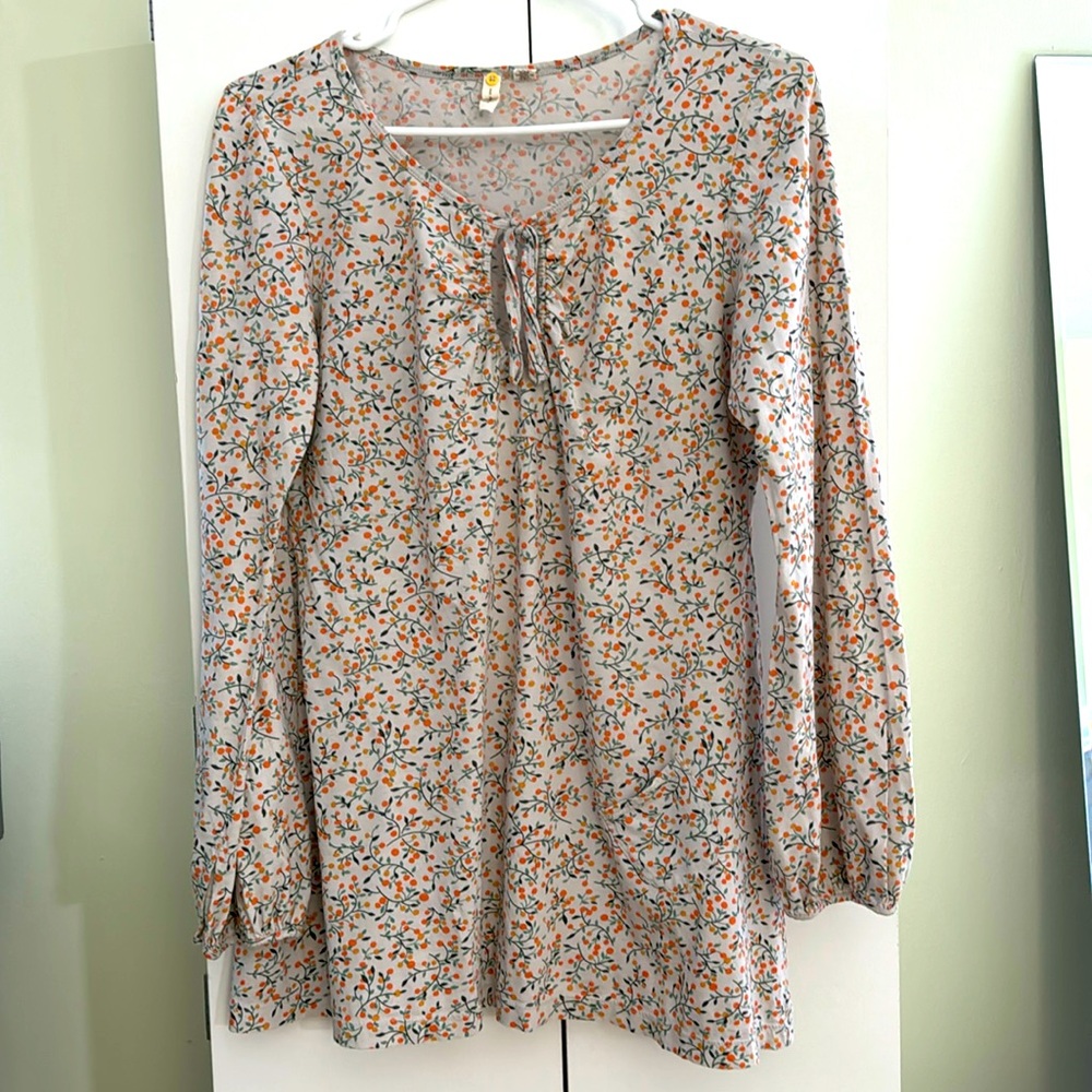 Tunic with Fruit by Little Yellow Button